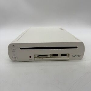 Nintendo Wii U Console WUP-001(02) USA White 8GB For Parts or Repair Only